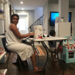 Tatyana Ali Instagram - If you’re wondering where the idea for Baby Yams came from; here’s the backstory. During both of my pregnancies I did a lot of sewing and made most of the items in our nursery. I’m glad I shared my story about what happened during my first birth, because it helped me find the Reproductive Justice Community and my midwife. While expecting my youngest son, I made him a quilt with Ankara Fabric and got so many compliments on it that I thought others would like it as well. I found answers. I found power. And, I want to share this feeling with other parents. All proceeds from these limited edition, heirloom quality baby quilts will be given to the birth workers uniquely positioned to give our families the care we need. So check out baby-yams.com to join the #BabyYamsFam 🤎