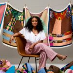 Tatyana Ali Instagram - Happy Black Maternal Health Week! I have a couple announcements to make this week that I’m so excited about! I love to express my creativity in many ways, but I bet you didn’t know that I can sew! This #BlackMaternalHealthWeek I’m launching Baby Yams, a limited series of baby quilts that I can’t wait for you to see! Visit baby-yams.com (link in bio) & join the #BabyYamsFam to be first to hear about the launch! 🤎 📸 @trokonv 🧑🏽‍🎨 @lex_topia