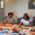 Tatyana Ali Instagram - This #BlackMaternalHealthWeek was very special. In addition to all the incredible programming and education centering our reproductive care, I got to launch Baby Yams.  I am overwhelmed by the outpouring of support and generosity. After just four days we sold out of the entire first batch of Abundance baby quilts. I can’t wait to give that money away. We need our midwife and doula community as our first point of contact, and they need us. I am personally packing up every order to ship out. Shoutout to my mommy, my Dad, my kids and my beloved husband for the heavy lifting & shoutout @ledisi for the soundtrack while we work 😅 If you missed the opportunity to support; leave your email on baby-yams.com and you’ll be first to know when we give our first grant and restock. Thank you for being a part of the #BabyYamsFam. Together we’re better 🤎