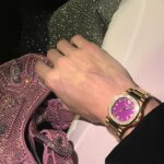 Taylor Mega Instagram - Purple rain but sparkling 💜😈