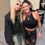 Taylor Momsen Instagram – Tune in today at 6:30pm EST to @siriusxmozzy on @siriusxm channel 38 for a quick chat with my dear friend @shannongunz all things @acdc and @therollingstones 🤘🤘🤘#fbf #vegas