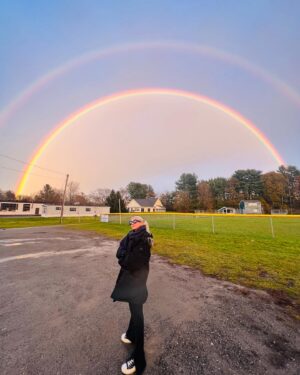 Taylor Momsen Instagram - #rainbow 🌈