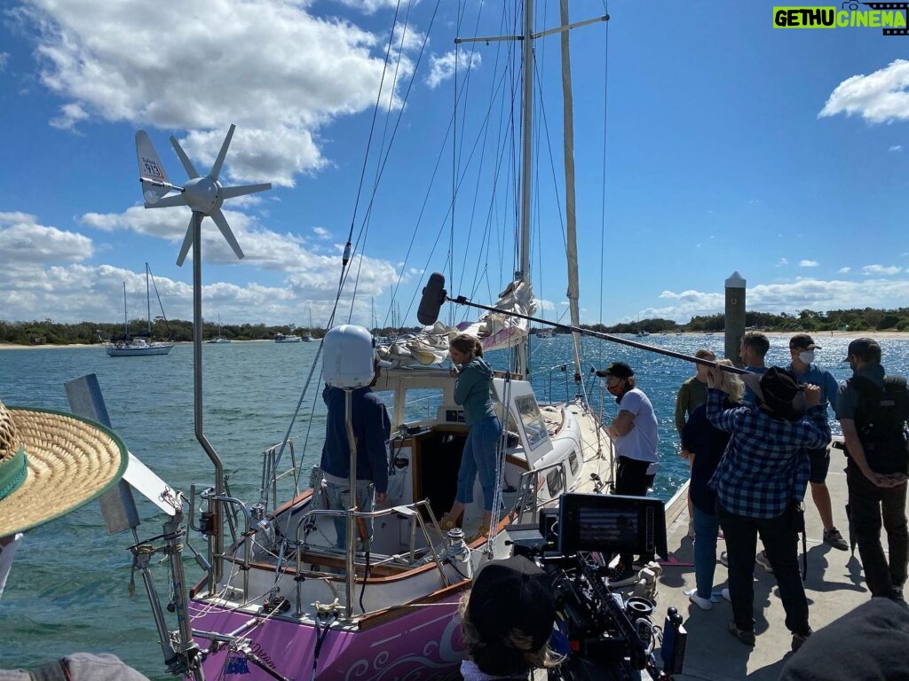 Teagan Croft Instagram - #TrueSpirit is out TODAY on Netflix!!!! Here’s some bts to show how many people and how much effort it took to bring Jessica Watson’s story to the screen. I am so incredibly lucky to be part of such an amazing production and a sturdy crew- both film crew and sailing crew!! #truespirit @netflixfilm @netflix @jessicawatson_93 @sarahspillane_filmmaker