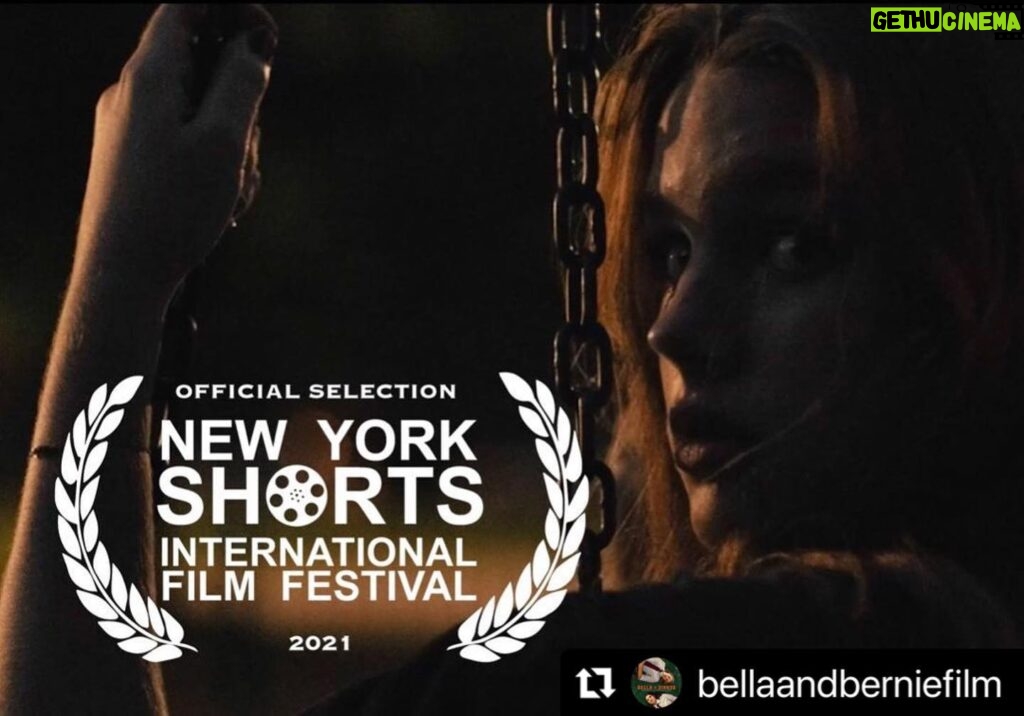 Teagan Croft Instagram - Hey New Yorkers! So excited for you to be the first to see this beautiful film on the big screen! Link to tickets in bio. #Repost @bellaandberniefilm with @make_repost ・・・ Excited to announce that BELLA AND BERNIE is an OFFICIAL SELECTION for NEW YORK INTERNATIONAL FILM FESTIVAL 2021!! IN PERSON Oct 29 - Nov 4. So excited to finally have this on the big screen. 👏👏👏👏 👉 Tix: @nyshorts