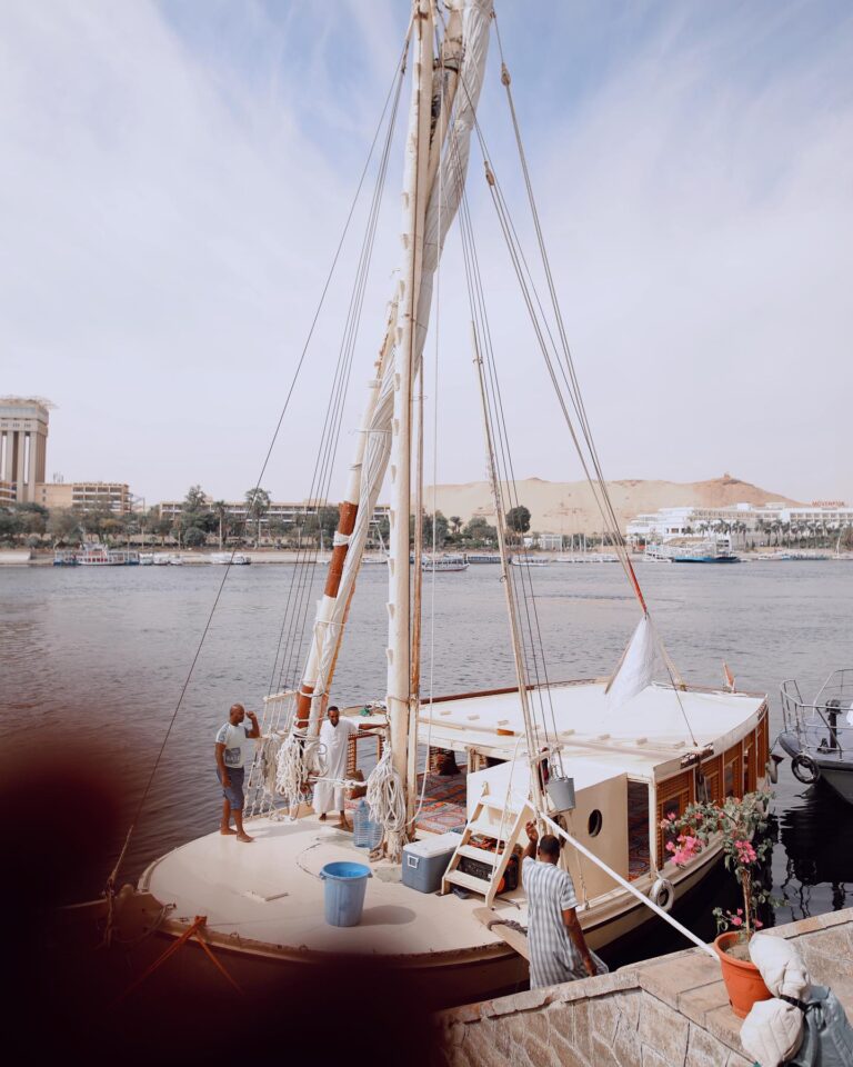Tere Kuster Instagram - Unas sobre el Nilo ⛵️