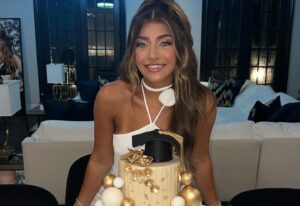 Teresa Giudice Instagram - Happy 23rd birthday to my beautiful Gia ❤️You are not only brilliant but also a true leader, guiding your sisters with love and wisdom ALWAYS!! Your amazing qualities shine through in every role you play, a phenomenal daughter and an incredible sister. May this special day bring you joy and all the happiness your heart desires. Keep inspiring us all with your remarkable spirit! LOVE YOU Mommy❤️ #HappyBirthdayGia #happymom #23 🎂🍾🎉🎊🎈