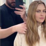 Teresa Palmer Instagram - Copper hair was a hit but now it’s time for a change. 🍯 Honey hair for @teresapalmer Made with INOA powered by #metaldetox @lorealpro Styled with the @lorealpro_education_aus #steampod and #techniart #ad #teresapalmer