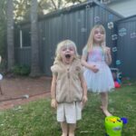 Teresa Palmer Instagram - It’s Prairie party time!! 🌙🧚🏻 Happy 2nd birthday sweetheart. What a day 🤪🥰✨💤⁣ ⁣ The sun came out and shined it’s goodness down on us all! such awesome friends showed up to celebrate you today Miss Moon! nothing like the chaos of a birthday party with sugar junkie kids running wild makes me happier, Legit! ⁣ ⁣ We also had a bunch of legends upleveling the party today like Nat from @oldmacfarmssasouth who brought her sweet furry friends for cuddles, @vanessavoodoo rocking not only the coolest hair in town but also the maddest skill set decorating these little human faces. (She’s NEXT LEVSSS Adelaide!) And the beautiful Anita from @smalldelights showing up year after year, kid after kid and making the most beautiful and TASTY vegan birthday cakes in all the land. Also @oasisinadelaide, what a perfect sanctuary you’ve created here and we felt so excited to host the party in this beautiful space, loved seeing all these little people filling the home up with joy. Also mad props to my Dad KP and @kaarenpalmerchampagne for bringing the booze which the adults guzzled heartily and the freshly made bread with truffle oil #winning ⁣ ⁣ Can’t believe our baby of the family is 2! 🥹🥹⁣ ⁣ P.s Figured out my fav ditch-the-junkyass-party-bag hack; buy cheap white t-shirts in all different sizes plus fabric paints, glitter & markers and let the kids run amok weeeee k ✌🏼