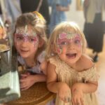 Teresa Palmer Instagram - It’s Prairie party time!! 🌙🧚🏻 Happy 2nd birthday sweetheart. What a day 🤪🥰✨💤⁣ ⁣ The sun came out and shined it’s goodness down on us all! such awesome friends showed up to celebrate you today Miss Moon! nothing like the chaos of a birthday party with sugar junkie kids running wild makes me happier, Legit! ⁣ ⁣ We also had a bunch of legends upleveling the party today like Nat from @oldmacfarmssasouth who brought her sweet furry friends for cuddles, @vanessavoodoo rocking not only the coolest hair in town but also the maddest skill set decorating these little human faces. (She’s NEXT LEVSSS Adelaide!) And the beautiful Anita from @smalldelights showing up year after year, kid after kid and making the most beautiful and TASTY vegan birthday cakes in all the land. Also @oasisinadelaide, what a perfect sanctuary you’ve created here and we felt so excited to host the party in this beautiful space, loved seeing all these little people filling the home up with joy. Also mad props to my Dad KP and @kaarenpalmerchampagne for bringing the booze which the adults guzzled heartily and the freshly made bread with truffle oil #winning ⁣ ⁣ Can’t believe our baby of the family is 2! 🥹🥹⁣ ⁣ P.s Figured out my fav ditch-the-junkyass-party-bag hack; buy cheap white t-shirts in all different sizes plus fabric paints, glitter & markers and let the kids run amok weeeee k ✌🏼