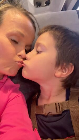 Terra Jolé Instagram - One of the scariest parts of parenting a child with autism is Grayson’s love to run away. There’s no attachment or desire to be with anyone except his path ahead. 
Leaving the house Grayson must have his double strap latch leash on. (Never thought I’d be that mom, and now I can’t imagine what I would do without one). If you have a child with autism, what’s your must when you leave your house. A tablet? A tracker? 🤪 
#autismawareness #autismawarenessmonth #autism #graysonvincent #elopement