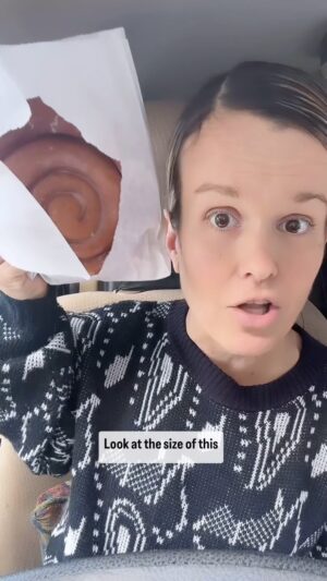 Terra Jolé Instagram - Stopped by a mama papa shop called Tasty Donut in Rowland Heights and it did not disappoint. 🤌🏼🤣. Yes, my head is huge and so was the donut cinnamon roll. 🤪 #donut #Food #Breakfast #cinnamonrolls