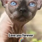 Terra Jolé Instagram - What it feels like loosing a best friend. 🌈 #bobthebambino #sphynx #bambino #catloss #rainbowbridge
