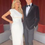 Tess Daly Instagram - BAFTA’S ✨ with my handsome date @vernonkay 🤍 @bafta Wearing @rachelgilbertau @reiss @dune_london styled by @jamesyardley assisted by @ollielast Makeup by @aimeeadamsmakeup Hair by @clare.on.hair Thank you @the_botree for the beautiful spot to get ready ✨