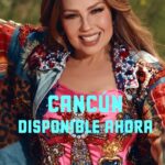 Thalía Instagram - Este domingo es Cinco de Mayo y ando celebrando desde ya mis raíces mexicanas A MUCHA HONRA! 🇲🇽 Les dejo este regalo para todos mis compatriotas y mis amados Thalifans, una nueva canción que nos lleva directamente a nuestras hermosas playas mexicanas. ☀️🌊 CanCún 🩵 Link en Bio.