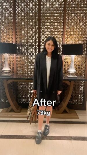 Thalita Latief Instagram - Semua butuh proses, proses butuh waktu ⏰ 
Ingetttt… Ga ada yg instan yaaaaaa selain mie”-an  hahahahaha 😂😂😂 
•
thanks @yellowfitkitchen udah menemani perjalanan dietku dengan menu-menu makanan sehat yg variatif dan enak” 🤤 
Diet jd ga berasa lg diet.. menarikkk bukannn.. 😗😙😚
•
Perjalananku memang masih panjang tapi sudah sampai saat ini aku tetap bersyukur kepada tubuhku yg sdh bisa diajak bekerja sama 😇🤍
•
#BuktikanResolusimu