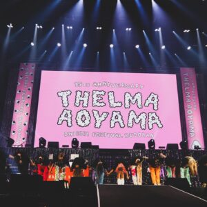 Thelma Aoyama Instagram - 🍙BUDOUKAN ONIGIRI FES.PART5🍙
アンコール
M19: 世界の中心 feat. @mmkemio @fuwa876 
M20: なんだかんだ
-みんなからのサプライズケーキ😭❤️-
M21: SMILE AGAIN

愛でいっぱいだった武道館。
立つのに15年かかった武道館。
最高に楽しかった武道館。
新たな目標が出来た武道館。

みーーーーんなみーーーーーーーーーんな本当にありがとう。最高な1日だった❤️!!
一生忘れないよ。またどこかで:)