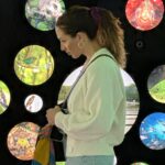 Thelma Fardin Instagram - El último video es mi ojo: pupila e iris convirtiéndose en galaxia 👁️ En el medio Morita bostezando.