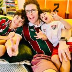 Thiago Fragoso Instagram - Saudações tricolores! 🙌🏼 #fluminense #libertadores #campeão