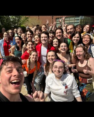 Thomas Sanders Instagram - Decided THE DAY BEFORE to catch a *total* solar eclipse. So I hopped in my car and drove to Missouri… but I didn’t have a pair of eclipse glasses. SO! I reached out on Instagram, and my new buddies, Rayne, Morgan, and Em from SEMO in Missouri told me they had plenty at their campus’ eclipse viewing. Met an incredible bunch of amazing people here who were so kind and welcoming. And that eclipse… I completely get why civilizations thought the gods were doing something… there’s no words that can describe what you see… 

Thank you to the folks at SEMO for having me!