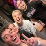 Thomas Sanders Instagram - Swing your razor wide, Sweeney 🎃 More Dump-tober! 1: Got our promo pics back for the show and loving how they’re looking! 2: My collab with Smosh games is out now! Got to show all these awesome people one of my favorite escape room style card games!! It was a murder mystery one and I LOVED IT. 3: Came out (lol) to Atlanta for Pride weekend and had a blast! 4: Sweeney and Mrs. Lovett! This photo was really showing off Sweeney’s curves, they don’t talk about that enough in the musical. 5: Dude, all those people who have compared me to Damien through the years are exactly right, we are very much the same person lol so glad I got to meet and play a game with him!! 6: I have so much fun with Andrea on stage each night! Just absolutely knocking em all dead. 7: Such a joy working on a sold out performance with such a lovely cast of people 🖤