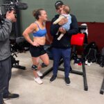 Tia-Clair Toomey Instagram - She may only be 5 months old & never remember watching me take the floor but I will always remember how proud this makes me. The result wasn’t what I wanted but I achieved way more than I expected. & I have my whole team to thank for that; my family, friends, PRVN & my sponsors. It took a tribe to get back out there. Congratulations to Laura & Pat. 🙌🏼 Thank-you to everyone that made @rogueinvitational possible! It was incredible. 😍