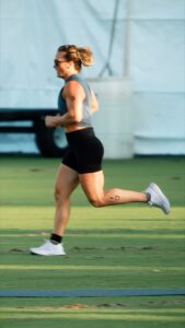 Tia-Clair Toomey Instagram - Running my own race, no excuses. Thanks for supporting.