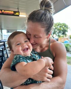 Tia-Clair Toomey Instagram - Nothing beats hanging out with my girl after a big day of training. Do you eat in or eat out with your kids?
