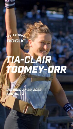 Tia-Clair Toomey Instagram - 2023 Rogue Invitational Individual Competitor - Tia-Clair Toomey-Orr

#rogueinvitational #ryourogue