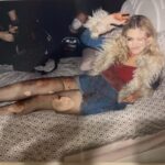 Tiera Skovbye Instagram - What a crazy adventure this show has been. Looking through all the photos, I had forgotten all the crazy journeys Polly has been on! From pregnant teenager banished by her family, to cult member, to gang member, to having a new chance at life, and finally to a famous burlesque dancer. Polly and @thecwriverdale gave my career a start, and gave me so many amazing stories to tell! I am forever grateful to be a part of this iconic show and will forever hold Polly and her many headbands close to my heart. Thank you @writerras for taking a chance on me and giving so much to play with❤️ Love, Polly Cooper
