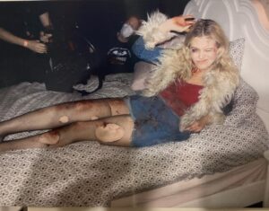 Tiera Skovbye Instagram - What a crazy adventure this show has been. Looking through all the photos, I had forgotten all the crazy journeys Polly has been on! From pregnant teenager banished by her family, to cult member, to gang member, to having a new chance at life, and finally to a famous burlesque dancer. Polly and @thecwriverdale gave my career a start, and gave me so many amazing stories to tell! I am forever grateful to be a part of this iconic show and will forever hold Polly and her many headbands close to my heart. Thank you @writerras for taking a chance on me and giving so much to play with❤️ Love, Polly Cooper