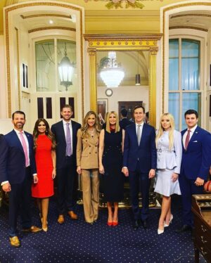 Tiffany Trump Instagram - State of the Union 2020 #SOTU ❤️🤍💙