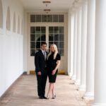 Tiffany Trump Instagram - It has been an honor to celebrate many milestones, historic occasions and create memories with my family here at the White House, none more special than my engagement to my amazing fiancé Michael! Feeling blessed and excited for the next chapter! ❤️