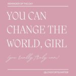 Tika Sumpter Instagram – Go out there and change the world, girl! 💗