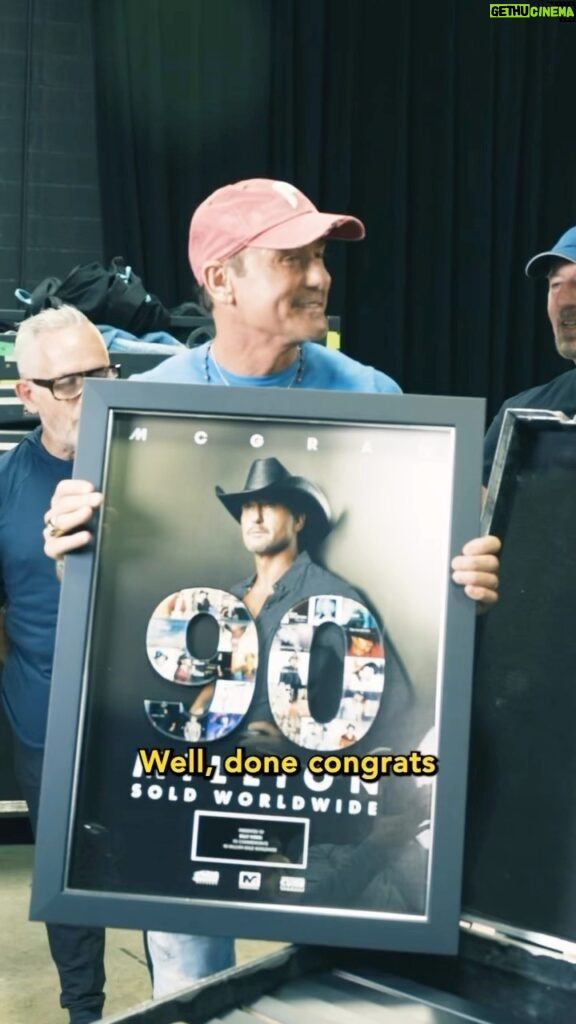 Tim McGraw Instagram - Grateful to have these guys with me every step of the way…. Wouldn’t want to be out here making music with anyone else!! Thanx to my amazing band, crew, team, and all of you. Can’t wait for the 2024 tour!!