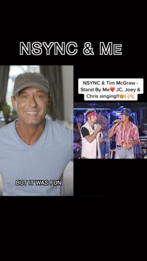 Tim McGraw Instagram - If the rumors are true…. Maybe we can do this again sometime @nsync