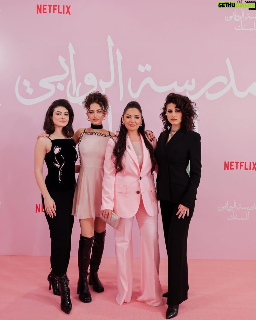 Tima Shomali Instagram - AlRawabi School For Girls Season 2 Premiere moments 🤍 On #netflix 15th Feb #مدرسة_الروابي_للبنات
