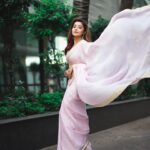 Tina Datta Instagram - Under the sun’s spell, pink saree tales unfold .. Amidst the gentle rays of sunlight, the soft folds of my saree weave tales of warmth and elegance, painting a picture of serene radiance ✨ . Happy Akshaytritiya 💕💕 . #SaariLover #SaariGirlForever