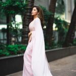 Tina Datta Instagram - Under the sun’s spell, pink saree tales unfold .. Amidst the gentle rays of sunlight, the soft folds of my saree weave tales of warmth and elegance, painting a picture of serene radiance ✨ . Happy Akshaytritiya 💕💕 . #SaariLover #SaariGirlForever