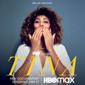 Tina Turner Instagram - My life. My story.
I am thrilled to share the official US #TinaFilm artwork! Premieres March 27 on @hbomax 🎬