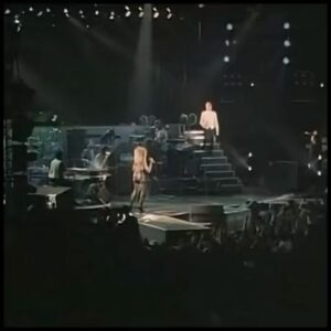 Tina Turner Instagram - Tina Turner and David Bowie shared a mutual admiration for each other’s talents, and collaborated on the track ‘Tonight’ which they performed together in Birmingham in 1985. In this clip, Tina talks about David Bowie’s part in securing a record deal which was a pivotal moment in her solo career ❤️
The live performance of ‘Tonight’ was released as a single in 1988 and features on ‘Queen of Rock ‘n’ Roll’. Watch their legendary performance now upgraded in HD over on the Tina Turner YouTube (link in bio).