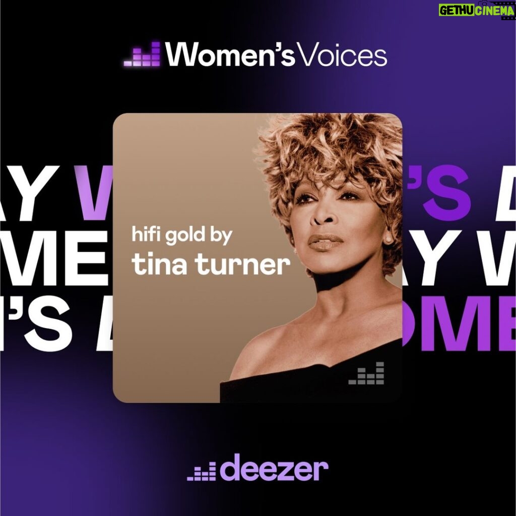 Tina Turner Instagram - Have a listen to some of my favourites on @deezer HiFi! http://deezer.lnk.to/HifiTinaTurner 🎧
