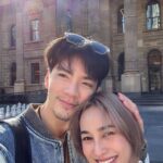 Tisanart Sornsuek Instagram - ขอบคุณที่มาส่งดูแลตัวเองดีๆนะคะ หนูอยู่ได้ไม่ต้องห่วง🤎 #แยกย้ายไปเติบโต 🎂🎬 #แยกย้ายกันไปทำหน้าที่ของตัวเอง 🤎🤟🏻🫰🏻