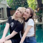 Tisanart Sornsuek Instagram - ขอบคุณสำหรับอาหารอร่อยๆนะคะ ขอบคุณสำหรับทุกอย่างเลยค่าาาา ในที่สุดหนูก็ได้ทำคอนเทนท์ขายาวกับแม่เอแล้ววววว รักนะคะ🥰 🙏🏻🤟🏻👋🏻