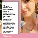 Titi Müller Instagram – “Ainda estamos aprendendo a diferenciar relacionamento ruim de violento”, diz a apresentadora Titi Müller (@titimuller_). Ela se tornou uma voz importante sobre a proteção e os direitos das mulheres depois de denunciar o ex-marido e pai de seu filho por violência doméstica. Titi conta que não foi fácil ter coragem de falar – e por isso a informação e apoio de outras mulheres são fundamentais nesse processo. “O que antes me paralisava hoje é meu maior combustível de cura. Me abordam nas redes e nas ruas agradecendo a coragem que eu tive. Isso reforça que somos muitas e não precisamos estar sós”, contou à Tpm. “Se alguma pessoa próxima estiver passando por uma situação parecida, acolha. Segure na mão e ofereça escuta”. Arrasta pra ler seu depoimento!

Foto: Reprodução / Instagram