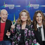 Toñi Moreno Instagram - Nos divertimos mucho compitiendo siembre @mariadelmonte_oficial y servidora. En @generaciontop nos dieron una buena tunda. Gracias a Ana Pastor y a su equipo por tanto cariño.