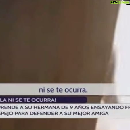 Toñi Moreno Instagram - 👏 ¡A ella ni se te ocurra! Hablamos con Aarón que sorprendió a su hermana de 9 años ensayando frente al espejo para defender a su amiga. @tmoreno73 #hed12mar #viral #Bullying #Valentía #Amistad