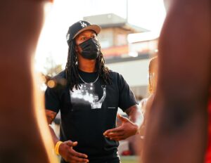Todd Gurley Instagram - Appreciate the love @usc.fb 
Congrats to my guy D Jack on the new job from
 GA to LA‼️✌🏾❤️💛 #FightOn