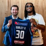 Todd Gurley Instagram - Was so great to have @NFL legend Todd Gurley in the house on Monday night 🏈