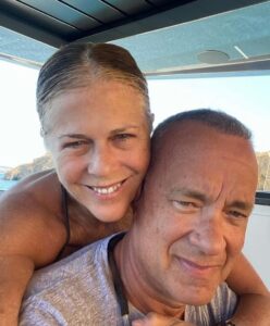 Tom Hanks Instagram - 1988? April 30th? Big Doings. The Wilson & Hanks couple became Wife & Husband. 36 years! Nothing but Love since… Hanx.