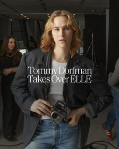 Tommy Dorfman Instagram - Introducing Affirmed, ELLE’s series guest edited by actor and writer @tommy.dorfman that explores gender-affirming care in all its many forms. For Dorfman, who publicly came out as transgender in 2021, affirmation comes from collaborating with other trans artists, like model @memphy, whom she photographed for ELLE. For others featured in Affirmed, like burlesque dancer @jakedupree and comedian @alokvmenon, performing on stage is their safe space. At the link in bio, you’ll find more stories, including an in-depth conversation between #SexEducation’s Dua Saleh (@doitlikedua) and #Yellowjackets’ @liv.hewson about being nonbinary in Hollywood. Plus a deep-dive into the growing number of families fleeing their home states in order to obtain life-saving medical care for their trans children. Access to gender affirmation—of all kinds—is essential, and as Dorfman says, “We can all be part of the road that lies ahead.”